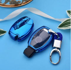 blue with keychain