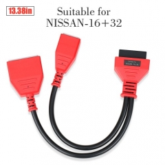 Original Autel 16+32 Gateway Adapter for Nissan Sylphy Key Adding No Need Password Work with IM608 IM508 MS908 MS908P