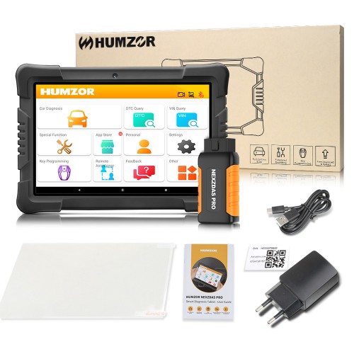 Humzor NexzDAS Pro Full System Auto Diagnostic Tool OBD2 Scanner with IMMO/ABS/EPB/SAS/DPF/Oil Reset Special Function