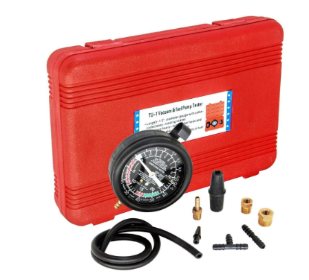 HFS (R) Carburetor Carb Valve Fuel Pump Pressure & Vacuum Tester Gauge Test Kit