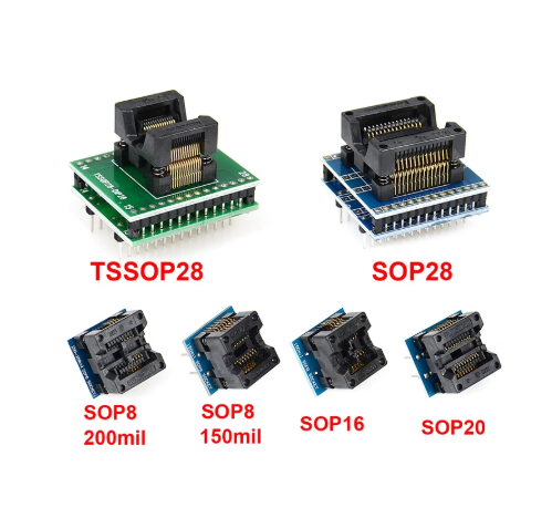 AdapterTSSOP28 SSOP28 SOP28-DIP28 adapter SOP20 SOP16 SOP8 150mil 200mil to DIP8 adapter compatible tssop20 ssop20 tssop8 socket