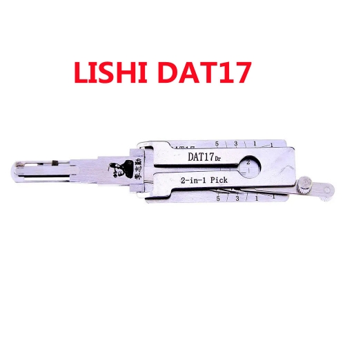 Lishi DAT17 Subaru 2 in 1 lock pick and decoder Tool for Subaru