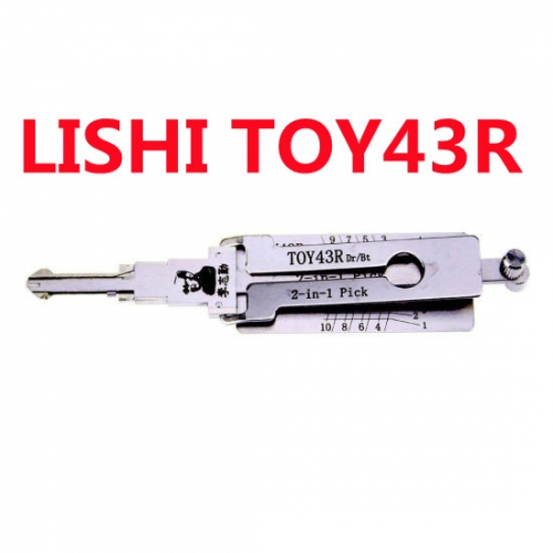 Lishi TOY43R 2 in 1 lock pick and decoder