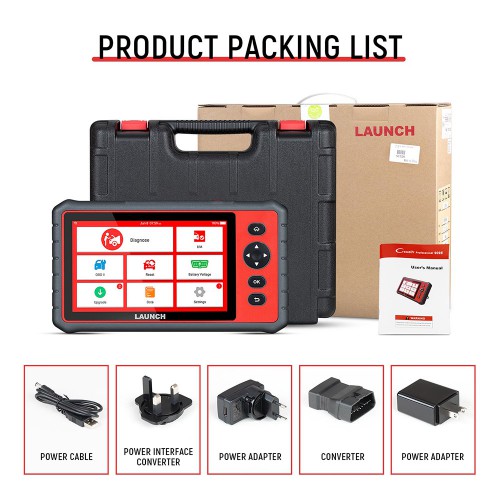 LAUNCH X431 CRP909E Full System Car Diagnostic Tool with 15 Reset Service PK MK808 CRP909