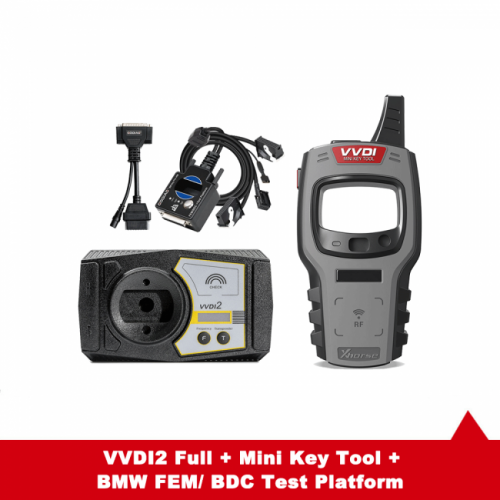 V7.0.2 Xhorse VVDI2 Full All 13 Software Activated + Xhorse Mini Key Tool + BMW FEM/ BDC Test Platform