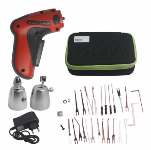 DIY for KLOM picking Lock Pick Gun Cordless Electric Locksmith tool