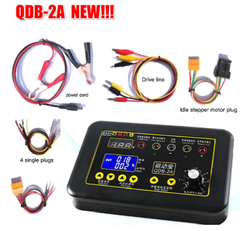 NEW QDB-2A OBD-2 Vehicle Automobile Actuator Fault Detector Car Coil Ignition Idle Stepping Motor Solenoid Valves Injector Tester Driver