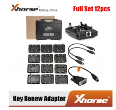 In Stock Original Xhorse VVDI KEY TOOL Renew Adapters Full Set 12Pcs Work with Mini Key Tool, Key Tool Max, Key Tool Plus Free DHL shipping