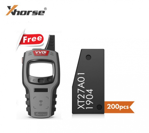 Promotion 200 Pcs Xhorse XT27 VVDI Super Chips Send A Free VVDI Mini Key Tool