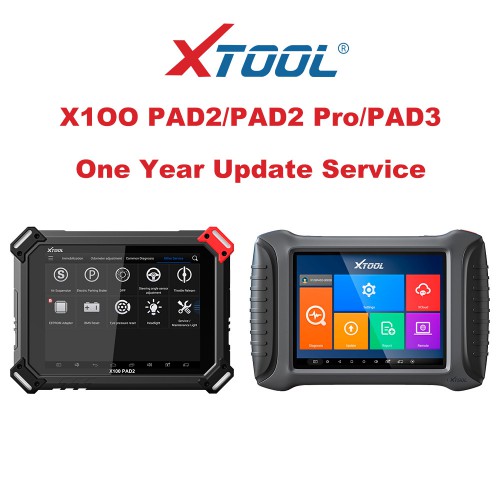 One Year Update Service for XTOOL X100 PAD2/PAD2 Pro