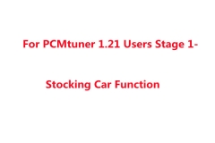 For PCMtuner 1.21 Users Stage 1- Stocking Car Function