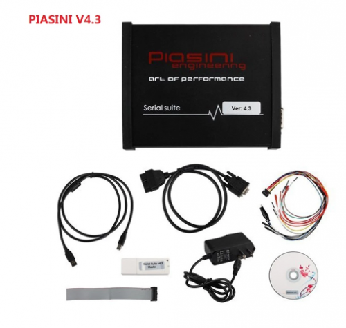 Red PCB Serial Suite Piasini Engineering V4.3 Master Full Version With USB Dongle No Need Activated Support More Vehicles