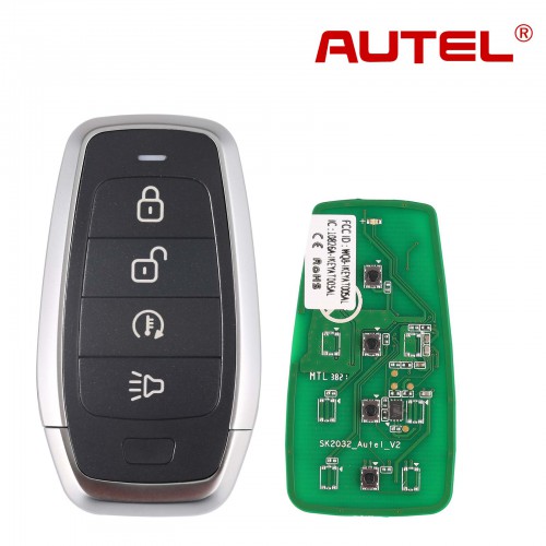 AUTEL IKEYAT004DL 4 Buttons Independent Universal Smart Key 5pcs/lot