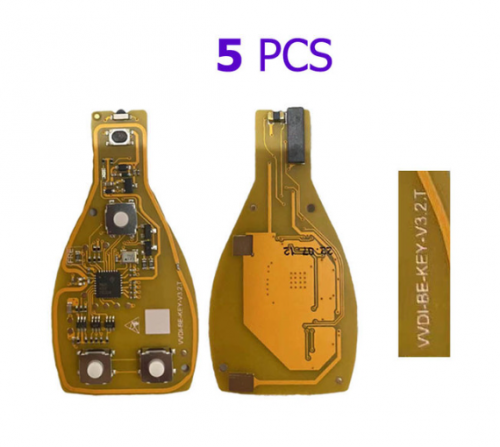 5 PCS VVDI BE Key Pro Improved Version V3.2 for Benz Universal Key work with Autel IM508 IM608 IM608 PRO Key Programmer