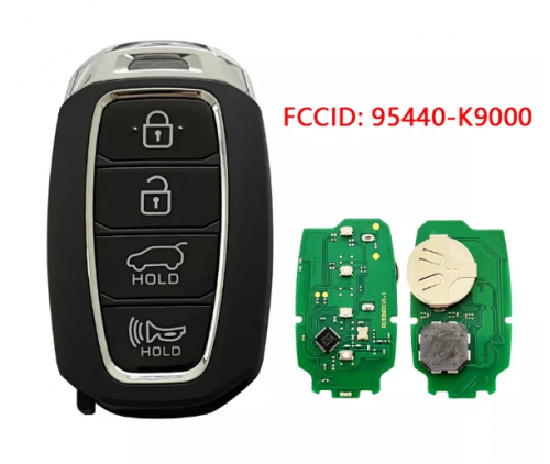 4 Button Smart Key For 2019-2020 Hyundai Veloster N Remotes 47 Chip 433Mhz PN 95440-K9000 FCCID SY5IGFGE04