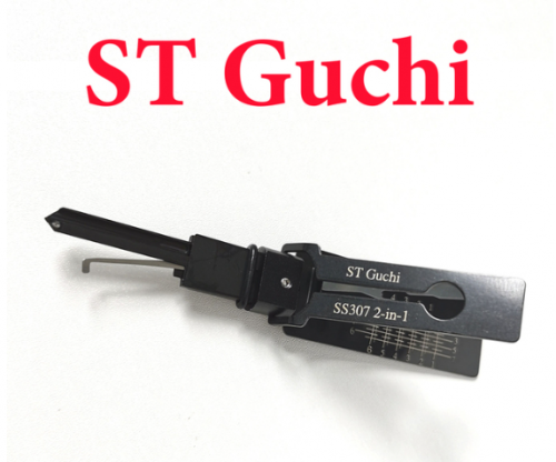 SS307 Special Tool for Malaysia ST Guchi Lock 2 in 1 Locksmith Tool