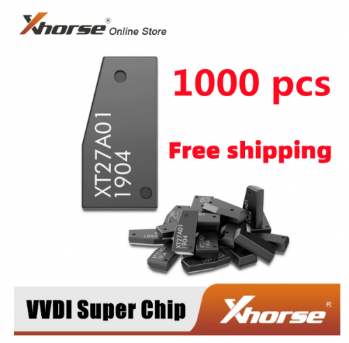 Xhorse VVDI Super Chip XT27A01 XT27A66 Transponder Support Rewrite 1000pcs/lot