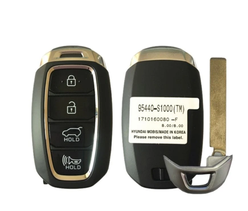 4 Button Smart Key For Hyundai Santa Fe 2019+ 433mhz Remote 47 Chip 95440-S1000(TM) TQ8-FOB-4F19