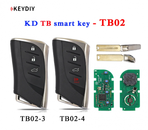 KEYDIY KD 8A Smart Key Universal Remote TB02 TB02-3 TB02-4 for Lexus ES300h ES350 GX460 LS500 FCCID: 0440 3410