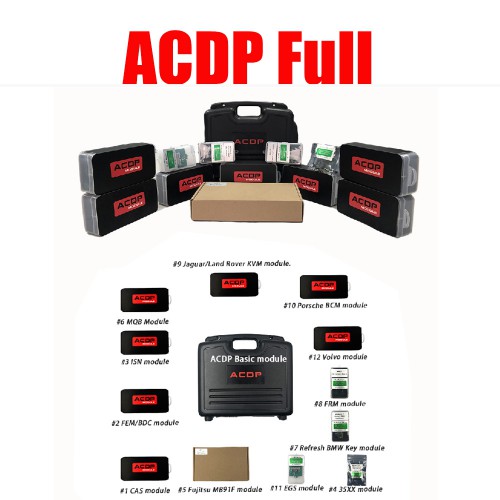 Yanhua Mini ACDP Programming Master Full Configuration with Total 12 Authorizations