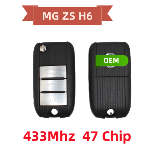 2016-2019 Original Keyless Go Remote For MG ZS H6 ZTS MG3 MG6 MG5 RX5 RX8 ROEWE I5 I6 433Mhz 47 Chip PCF7953 HITAG3