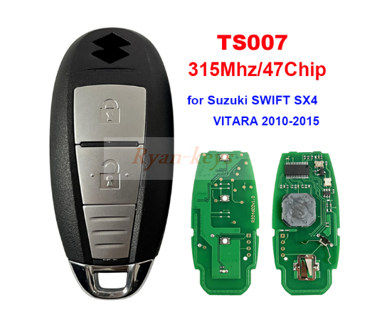 TS007 TS008 Aftermarket Smart Key For Suzuki Swift Kizashi SX4 Vitara