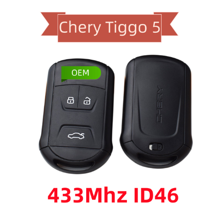 Original 433Mhz 46 47 4A KeyLess Go Remote For Chery Tiggo 5 8 ARRIZO 5 7 GX EX