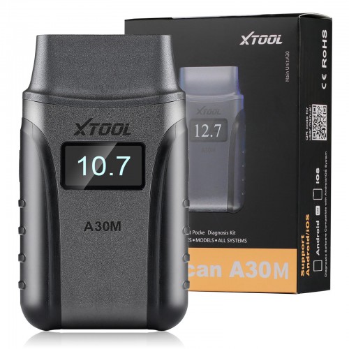 XTOOL A30M OBD2 Full System Diagnostic Tool Bi-directional Control Scanner For Andriod/IOS Car Code Reader