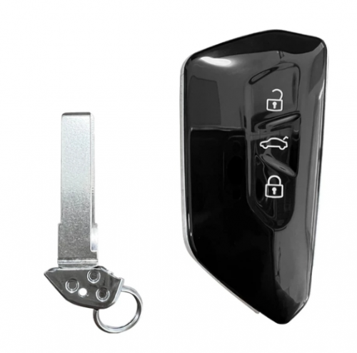 Modified Remote Key Shell Case Fob 3 Buttons for Volkswagen MQB Golf MK8 Polo Tiguan Skoda Superb Octavia SEAT Leon Ibiza