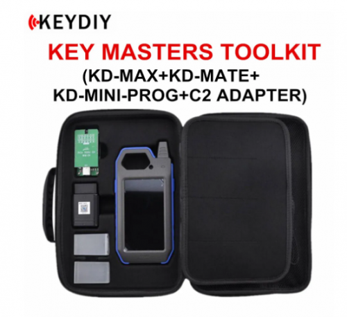 KEYDIY Key Masters Toolkit Include KD-MAX Programmer KD-MATE and KD PROG MINI+C2 Adpater