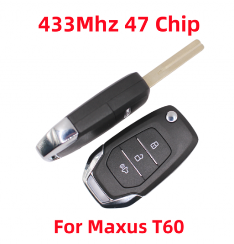 Original Smart Car Key Remote Keyless 433Mhz With ID47 Chip For SAIC MAXUS D60 T60 T70 G10 G20 G50 V80 V90
