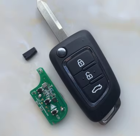 Original Folding Flip remote key 433Mhz with ID46 Chip for Dongfeng A30/AX3/AX4/AX5/AX7 With Logo