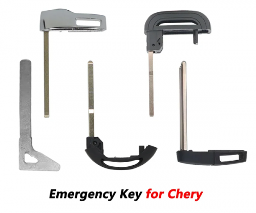 For Chery Tiggo 8 Plus Tiggo 7 Tiggo 8 Plus 6Pro Arrizo 5 6 7 Smart Uncut Blade Emergency Insert Blank Key