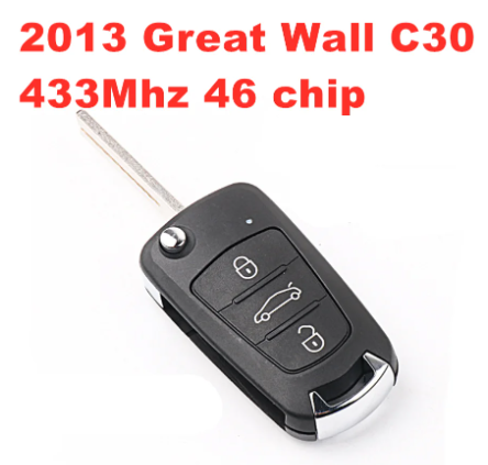 Original For Great Wall 2013 -2015 C30 M4 remote key 433Mhz 46 chip