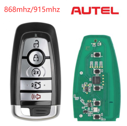 AUTEL IKEYFD005AH 5 Buttons 868/915 MHz Independent Universal Smart Key