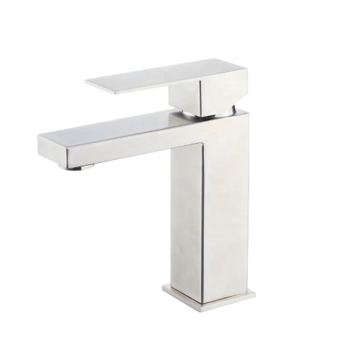 Modern cUPC 304 Building Material Bathroom Sanitary Ware with Ceramic Cartridge Hot and Cold Mixer Sink Water Taps Basin Faucet