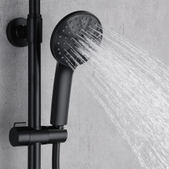 temperature thermostatic blackhead hot and cold fitting rainfall faucet shower set