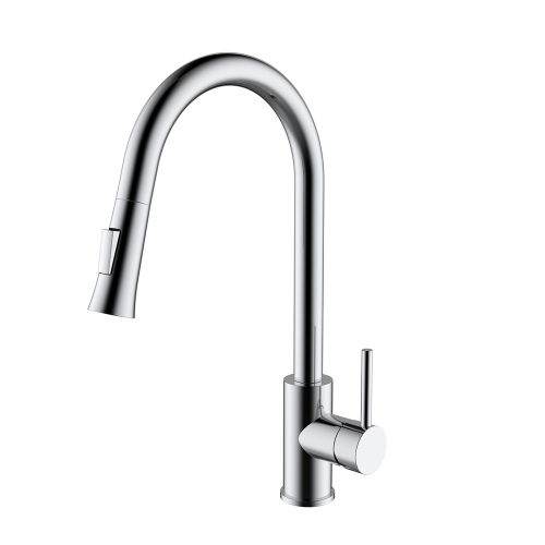 Island Cookhouse Kitchen Sink Dual Flow Outlet Pull Down Put Out Mixer Water Faucet with CE cUPC Standard