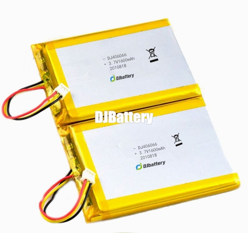 DJ406066 3.7V1600mAh Table PC lipo battery