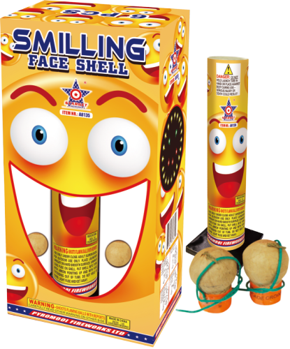A8135 SMILLING FACE SHELL