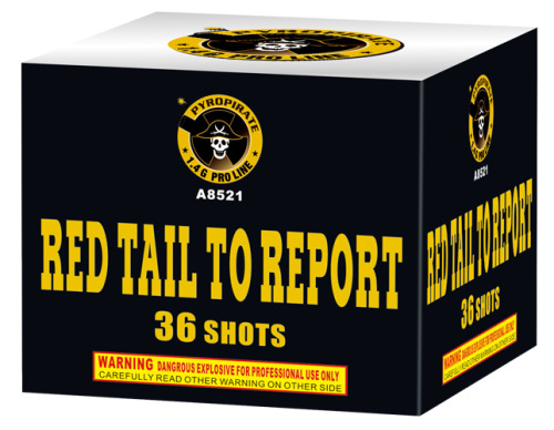 A8521 36 SHOTS RED TAIL TO REPORT - NEW FOR 2024