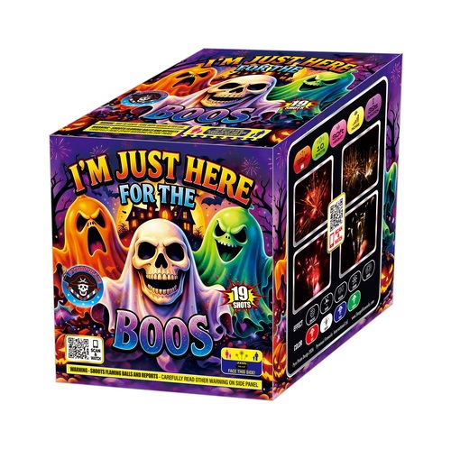 A5701 I AM JUST HERE FOR THE BOOS - NEW FOR 2027