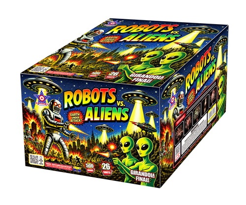 A5734 ROBOTS VS. ALIENS-NEW FOR 2027