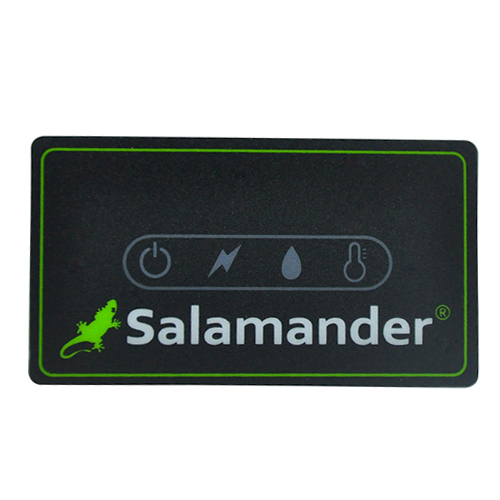 Graphic Overlay for Salamander Pumped Shower System