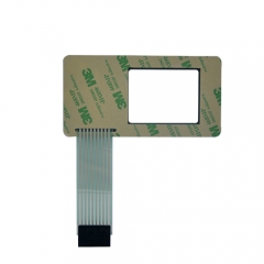 Membrane switch with backlighted