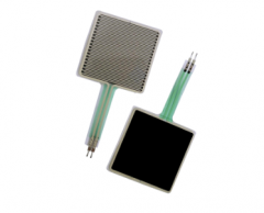 1.5 inch square force sensing resistor FSR with male connector