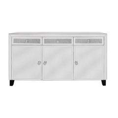 Crushed diamond chest of drawer-CBFF78