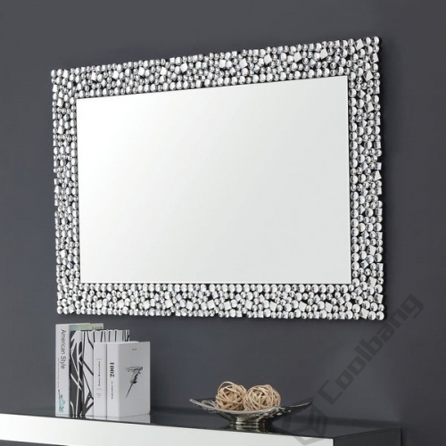 Modern Home Crushed Diamond Wall Mirror