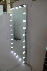 Wholesale Fashion Full Length Hollywood Dressing Mirror With LED