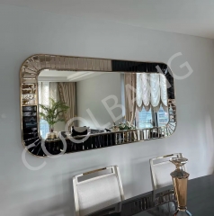 Coolbang new design large size 3D rectangle wall mirror
